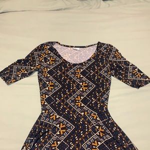 lightly worn patterned LuLaRoe dress!